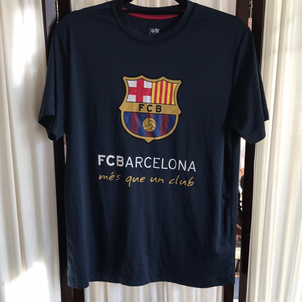FCBarcelona football/soccer Club official tee Sz M